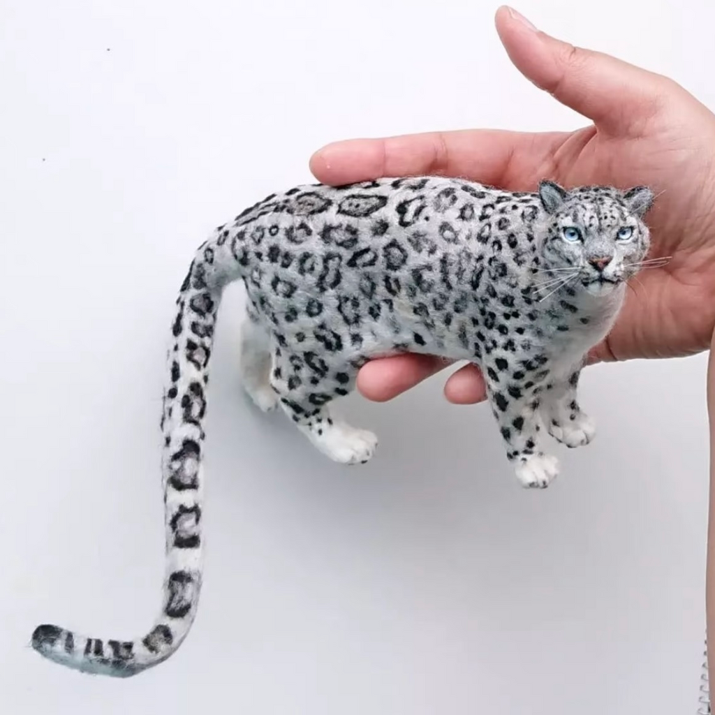 Custom Needle Felted Exotic Pet Miniature - Realistic Bunny, Hamster & Bird Small Animal Sculpture