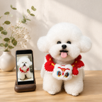 Life-Size 1:1 Custom Needle Felted Pet Replica - Realistic Full-Body Dog or Cat Masterpiece