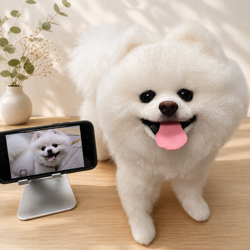 Life-Size 1:1 Custom Needle Felted Pet Replica - Realistic Full-Body Dog or Cat Masterpiece