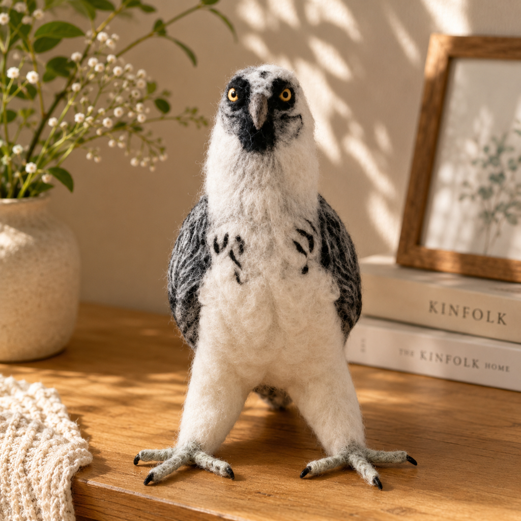Custom Needle Felted Exotic Pet Miniature - Realistic Bunny, Hamster & Bird Small Animal Sculpture