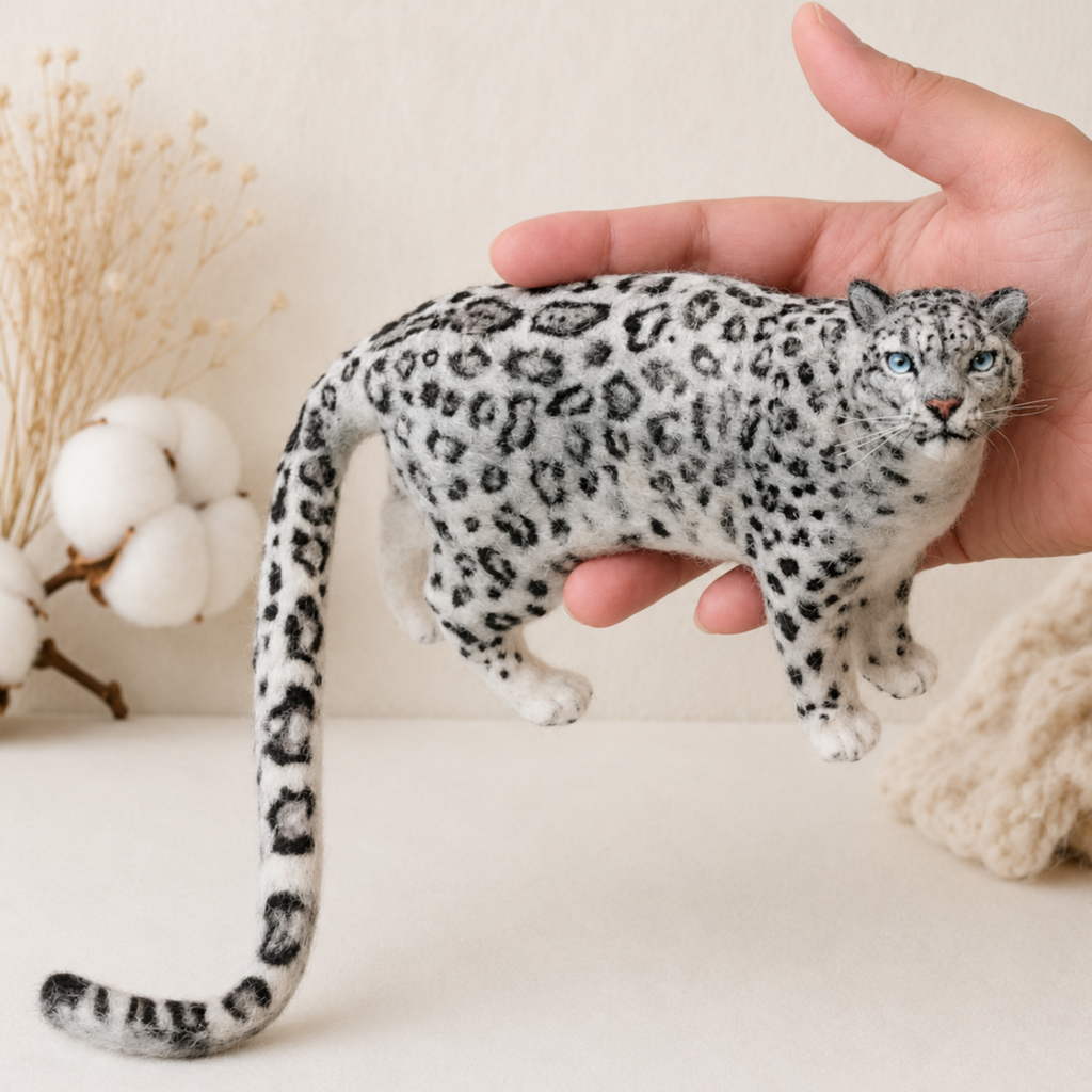 Custom Needle Felted Exotic Pet Miniature - Realistic Bunny, Hamster & Bird Small Animal Sculpture